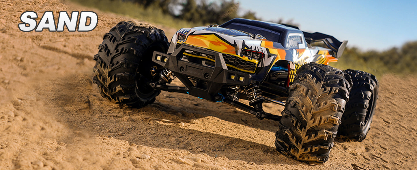 RC Cars for Adults, 1：16 Brushless Fast Race Remote Control Trucks 16102
