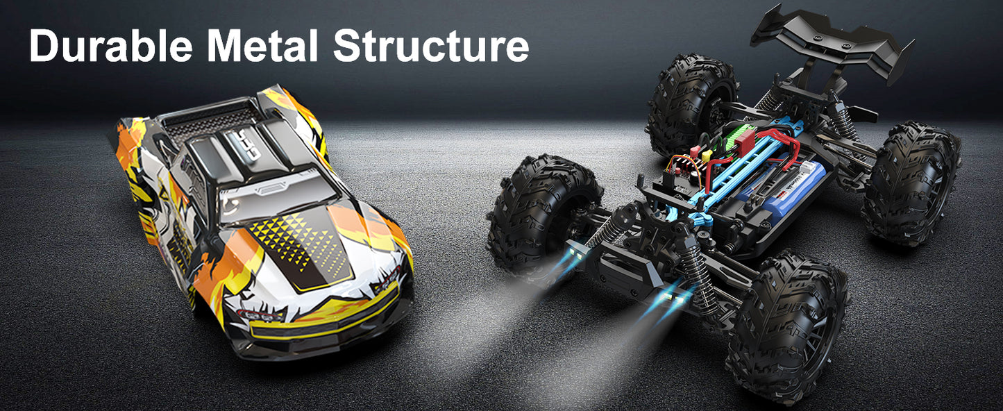 RC Cars for Adults, 1：16 Brushless Fast Race Remote Control Trucks 16102
